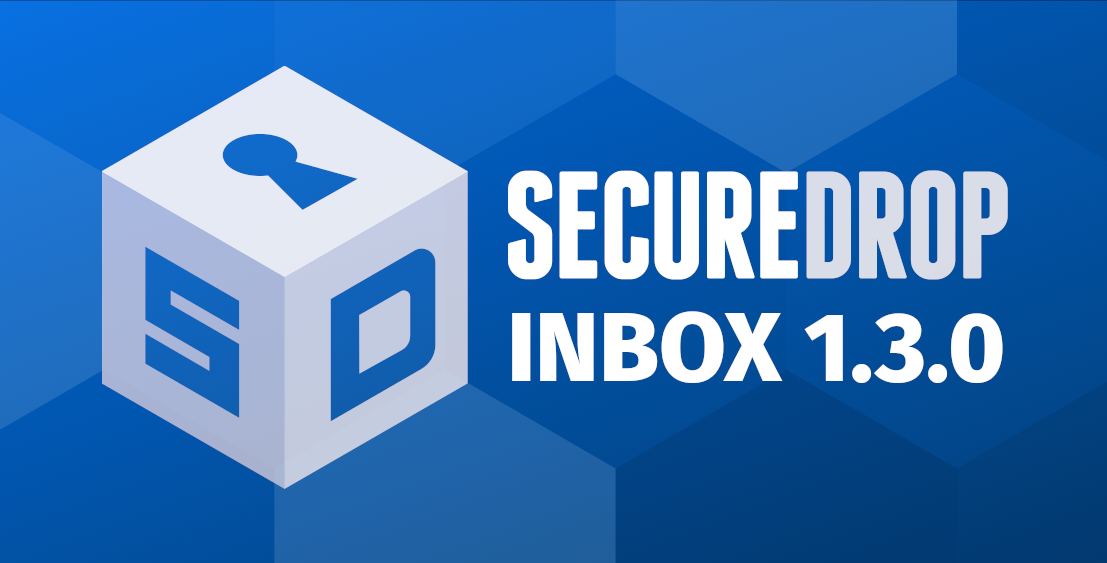 SecureDrop Inbox 1.3.0 banner image