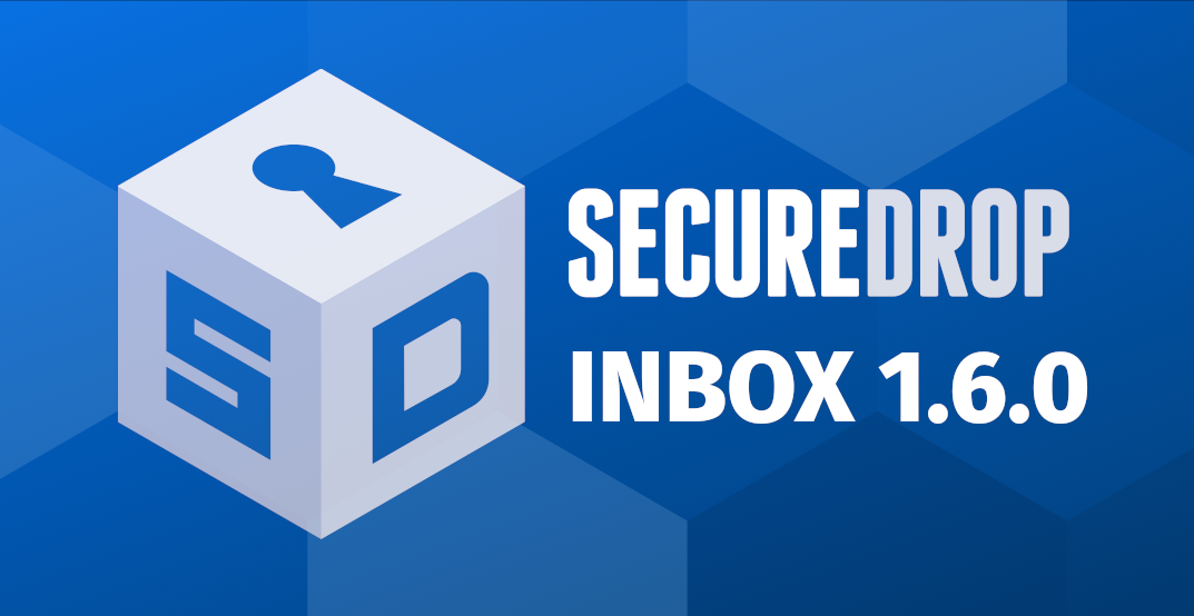 A banner highlighting the new Inbox 1.6.0 release