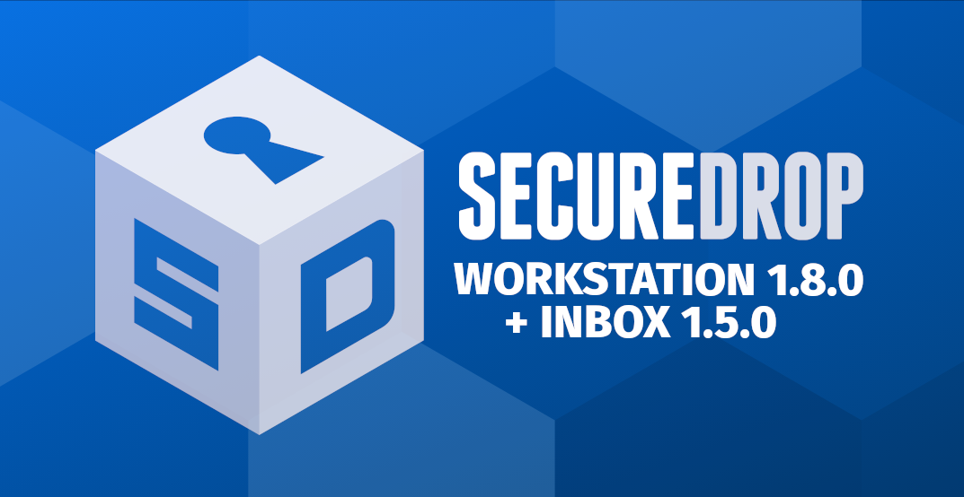 SecureDrop Workstation 1.8.0 banner